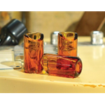 Rock Slide Medium Amber Glass RK-GRS-MA