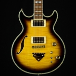 Ibanez AR520H AR Standard Electric Guitar, Flamed Maple Top, Violin Sunburst, Semi Hollow AR520HFMVLS