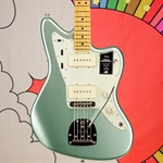 Fender American Professional II Jazzmaster®, Maple Fingerboard, Mystic Surf Green Electric Guitar 0113972718