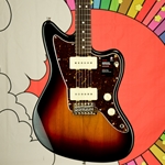 2022 Fender American Performer Jazzmaster, Rosewood Fingerboard, 3-Color Sunburst  Electric Guitar 0115210300