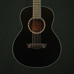 Washburn AGM5BMK-A-U Apprentice Series Acoustic Guitar, Black Matte
