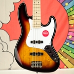 Squier Affinity Series™ Jazz Bass®, Maple Fingerboard, White Pickguard, 3-Color Sunburst 0378602500