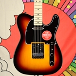Squier Affinity Series™ Telecaster®, Maple Fingerboard, Black Pickguard, 3-Color Sunburst 0378203500