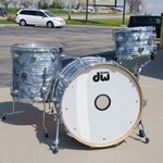 Dw Used Drum Workshop DW 3 Piece Jazz Series Shell Pack, Collectors, 12" 16" Toms, 23" Bass UDW3PC