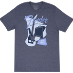 Fender Vintage Geo 1946 T-Shirt, Blue Large 9125002506