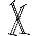 On-stage Double-X Keyboard Stand with Bolted Construction KS7171