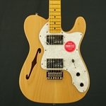 2021 Squier Classic Vibe '70s Telecaster® Thinline, Maple Fingerboard, Natural 0374070521