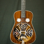 Peter Salma 1998 Peter Slama Square Neck Resonator, All Rosewood, Rare, Handbuild Guitar ISS17811