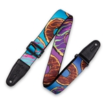 Levys Levy's MPD2-120 Polyester Guitar Strap - Donuts