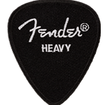 Fender FENDER™ HEAVY PICK PATCH, BLACK 9122421109