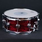 Dw 2004 DW Collectors Series 14 x 6" Snare Drum - Red Silk Onyx UDWCOLLSNARE