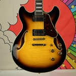 2022 Ibanez artcore Expressionist Electric Guitar - Antique Yellow Sunburst AS93FMAYS