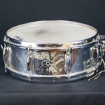 Vintage 70s Slingerland 14 x 5" Festival 8 Lug Chrome Snare Drum USLING8