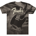 Fender Stone Gry Tee (L) 9190700506