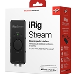 IK Hardware IK Multimedia iRig Stream Ultracompact 2x2 Audio Interface for Computers, Smartphones, and Tablets IP-IRIG-STREAM-IN