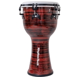 Rhythm Tech RT5133 Exclusive Djembe. Red Selvato Finish