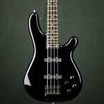Used Fernandes Gravity Deluxe 4-String Bass, Black, EMG Pickups ISS19523