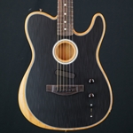 2022 Fender Acoustasonic Player Telecaster, Rosewood Fingerboard, Brushed Black 0972213239