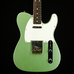 Fender Custom Shop Limited-edition 1960 Telecaster Journeyman Relic Electric Guitar - Aged Sage Green Metallic 9231012858