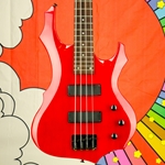 Xyz Used Red Menace Bass Guitar ISS20059