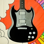 2004 Gibson SG Platinum - Ebony Board  w/ Hardshell SKB Case ISS20273