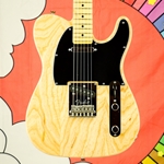 2009 Fender Telecaster American Standard Electric Guitar, Ash Body Natural, Maple Board, Hard Case U09FENDTELE
