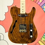 Ramsey 2019 Ramsay RT Telecaster Thinline Guitar, Semi Hollow, Walnut, Partscaster ISS20874