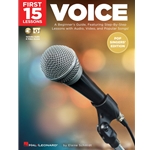 Hal Leonard First 15 Lessons for Voice 00254122