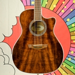 2020 D'Angelico Excel Gramercy XT Acoustic/Electric Guitar, Walnut, Hardcase ISS21132
