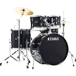 NEW Tama Stagestar 5pc Drum Set - Black Night Sparkle (BNS) ST52H5CBNS
