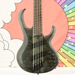 Ibanez BTB805MS 5-string Bass Guitar - Transparent Gray Flat BTB805MSTGF