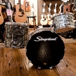 1965 Slingerland 3 Piece Black Diamond 13", 16" & 22" ISS21606