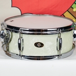 Vintage mid 60s  Slingerland 161 Deluxe Student Snare Drum, White Marine Pearl ISS21577
