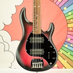 Used Sterling Sting Ray 5 Bass Guitar, 5 String ISS21872