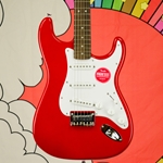 Squier Sonic™ Stratocaster® HT, Laurel Fingerboard, White Pickguard, Torino Red 0373250558