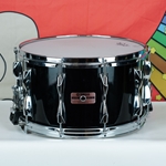 1985 Yamaha SD980RP Recording Custom 8x14 Snare Drum - Piano Black Lacquer, Japan ISS22237