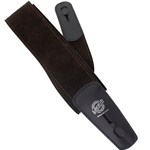 Lock-it Lock-It 2.75" Deluxe Suede Chocolate Strap Locking Guitar Strap LIS-202S275-CHC