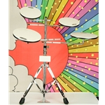 Dw Used DW Go Anywhere Complete 5 Piece Practice Pad Drum Set ISS22372
