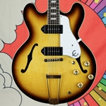 Epiphone USA Casino Electric Guitar in Vintage Burst, Hardcase ESECA00VBNH1