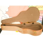 Vintage 1950's Gibson Chipboard Soft Shell Case, Brown Aligator, ES 175 150 125, 16" Archtop ISS22582