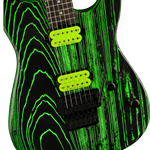 Charvel Pro-Mod San Dimas® Style 1 HH FR E Ash, Ebony Fingerboard, Green Glow 2970011518