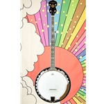 Oscar Schmidt OB5LH Left Handed Banjo 5-String Banjo OB5LH-A-U