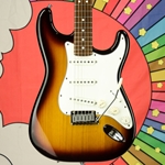 Used 1987 Fender American Standard Stratocaster Electric Guitar w/case ISS23366
