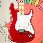 1987 Fender American Standard Stratocaster Electric Guitar, Torino Red ISS23374