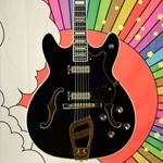 Hagstrom '67 Viking II Hollowbody Electric Guitar VIK67-G-BLK-U