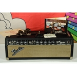 1966 Fender Bandmaster Head, Blackface, Serviced, Original Paperwork ISS23421