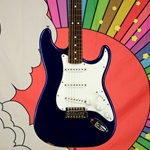 1998 Fender Standard Stratocaster, MIM, Midnight Blue ISS24024