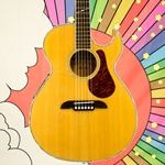 Used Alvarez AF90SCK Acoustic Electric Guitar, Koa, Carry Case ISS24030