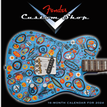 Fender® 2024 Custom Shop Calendar 9190170000