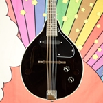 Stagg Used STAGG Mandolin Acousic Electric, Black Finish ISS24619